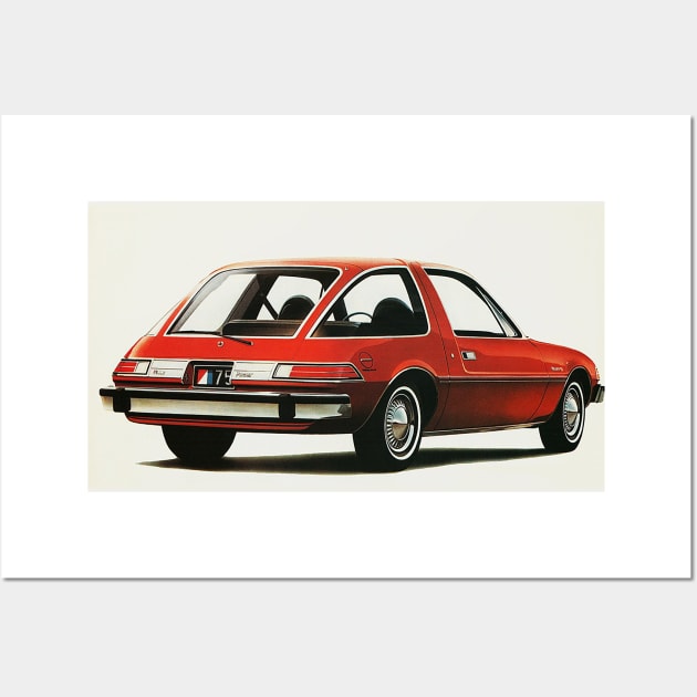 AMC Pacer Wall Art by Midcenturydave